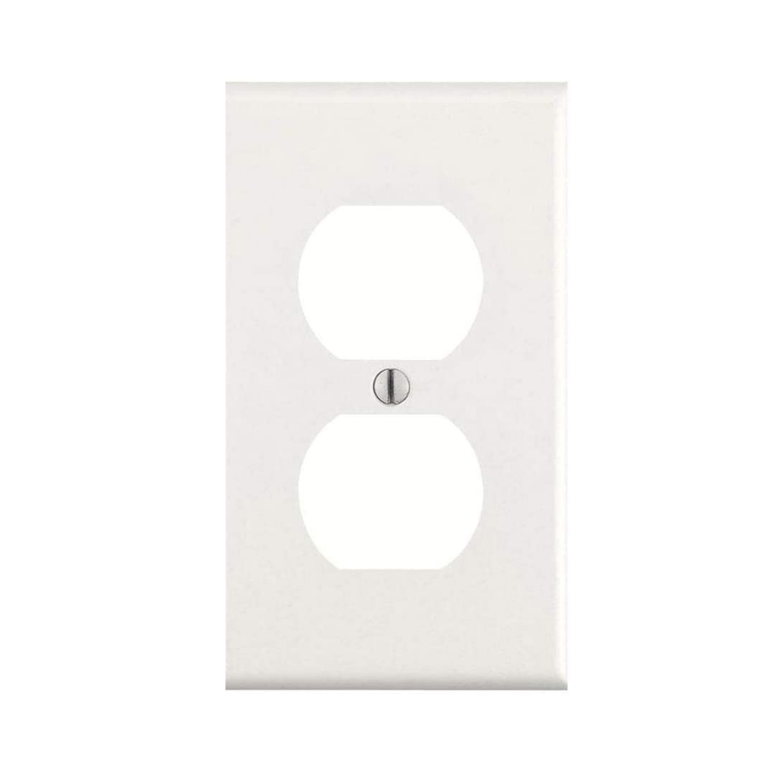 Sterl Lighting Pack Of 5 1-Gang Duplex Wall Plates Electrical Outlet Cover