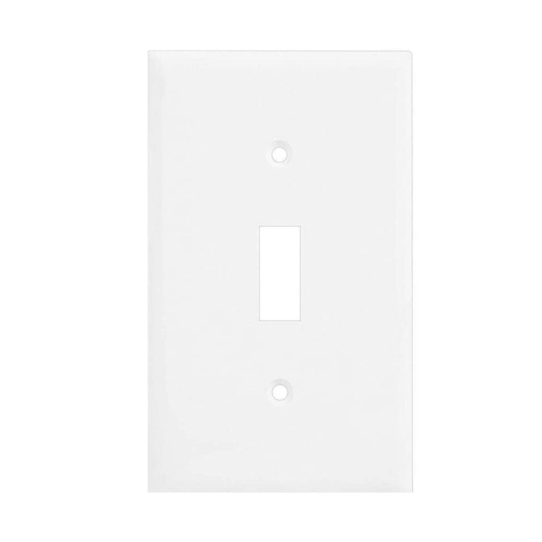 Sterl Lighting Pack Of 5 1-Gang Toggle Switch Wall Plate Standard Size